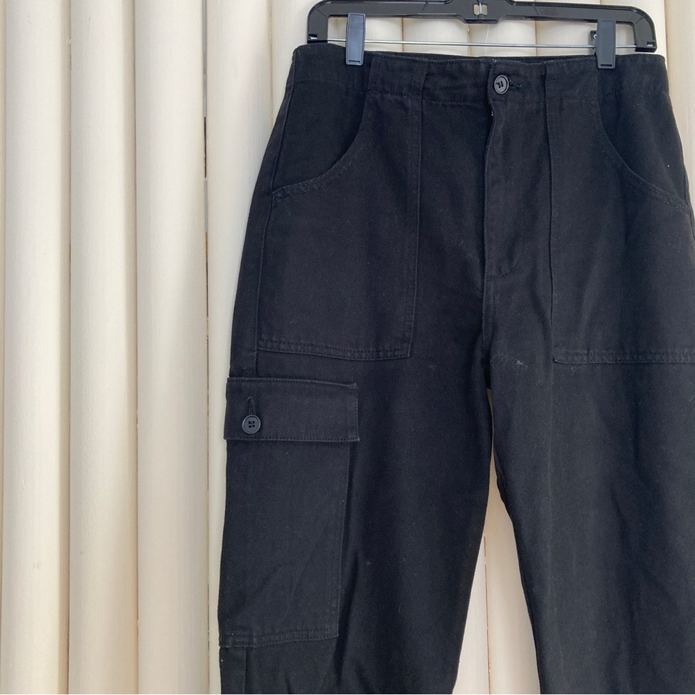 Reformation Jeans black cargo pants